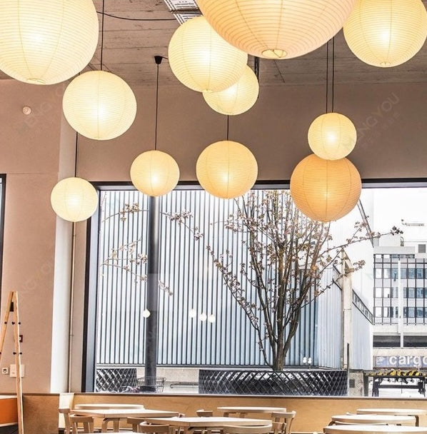 AKARI STYLE | AO Orb Paper Pendant Light