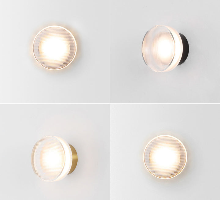 Crisp Wall / Ceiling D13- Acrylic Surface Mount Sconce
