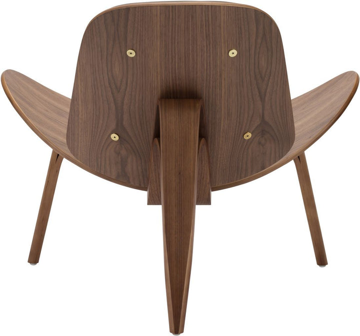 MP Shell Chair - Classic Lounge Chair | Reading Chair in Leather