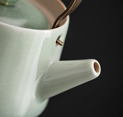 Japanese-style Ashtray Pottery Lifting Beam Teapot Candle Tea Warmer Set - mokupark.com