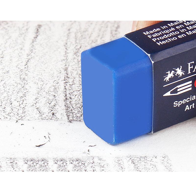 Faber-Castell Blue Eraser - Dust Free (Specially Formulated for Art & Graphic Use) - mokupark.com