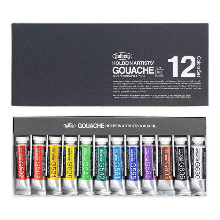 Holbein Artists' Gouache Sets - mokupark.com