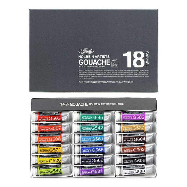 Holbein Artists' Gouache Sets - mokupark.com