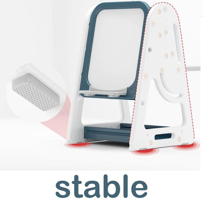 Kids Multi-use Magnetic Erasable Artboard and Storage Table + 1 Chair - mokupark.com