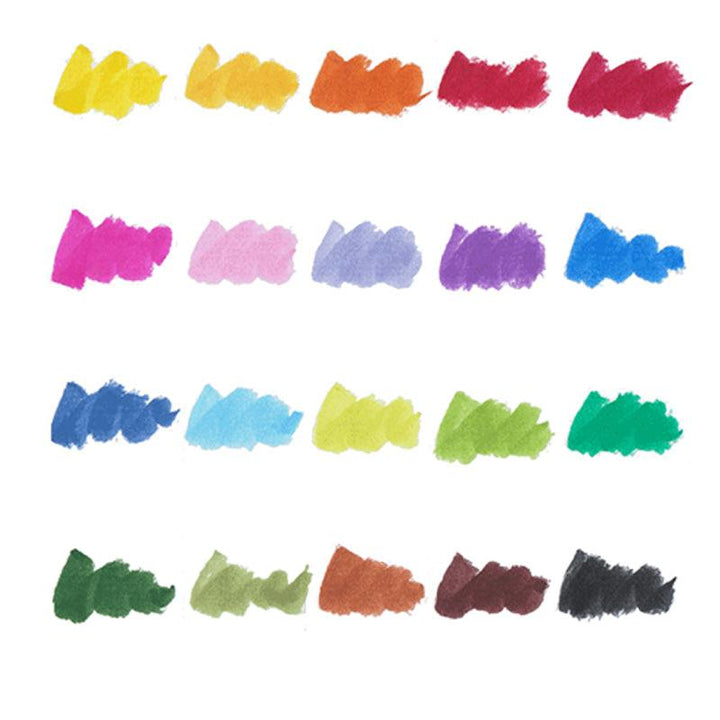 Platinum 20 colors Brush Pen Set - Moku Park
