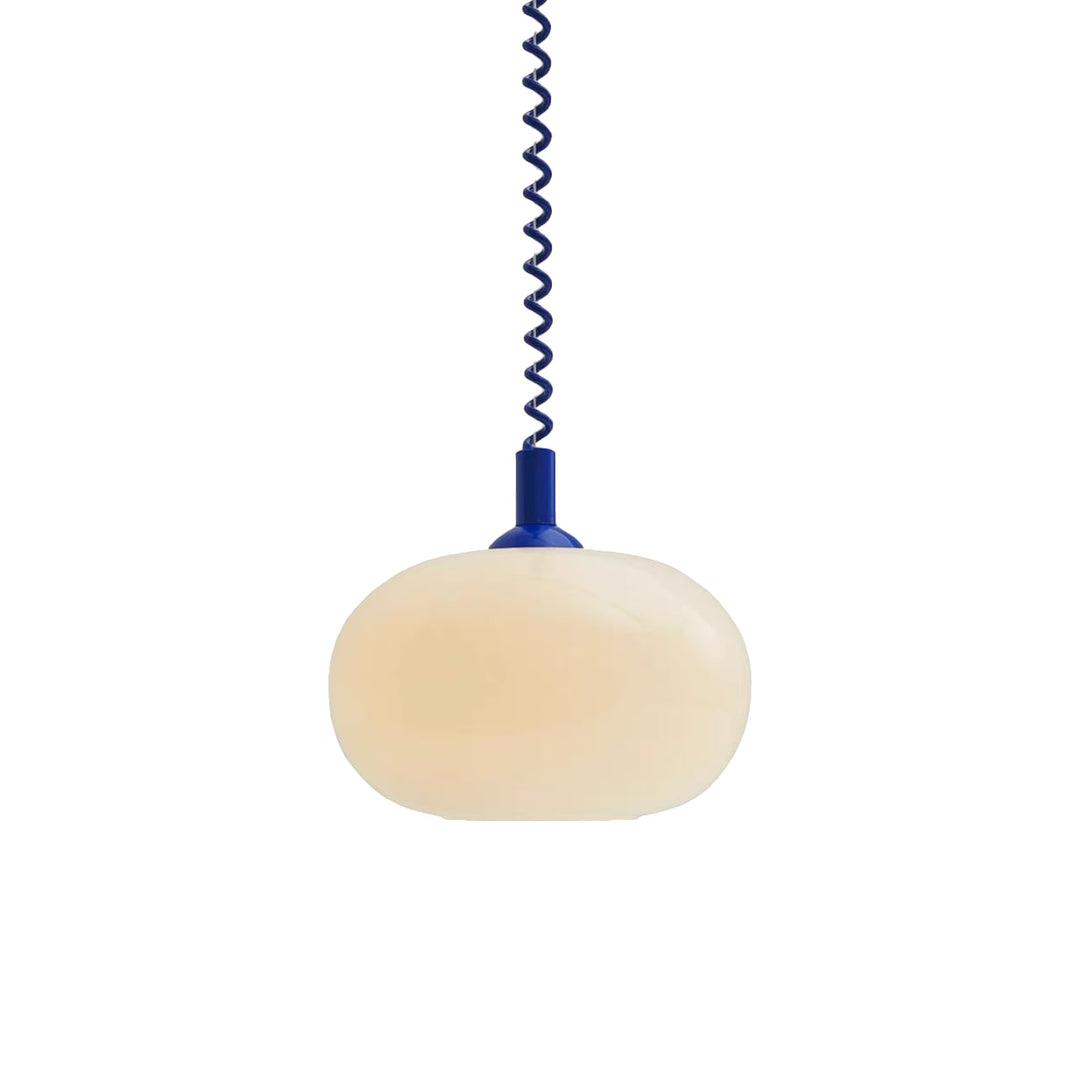 250mm Orb Glass Retractable Pendant