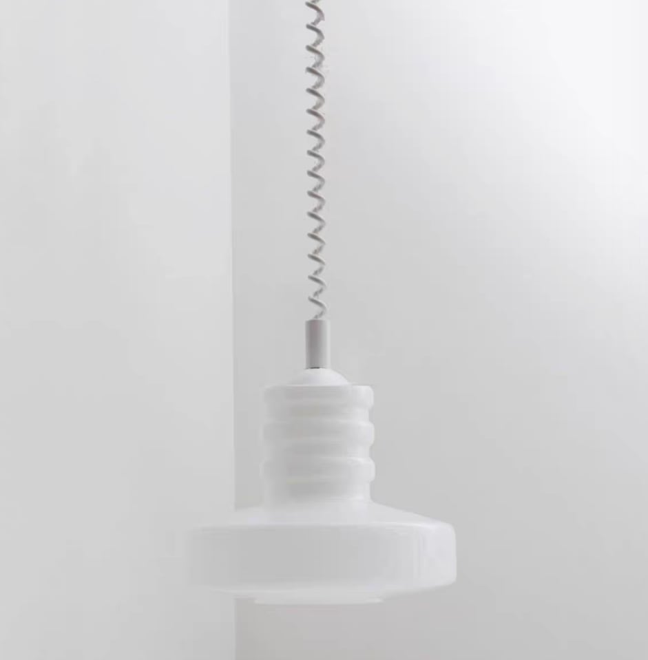 260mm Curling Glass Retractable Pendant Light