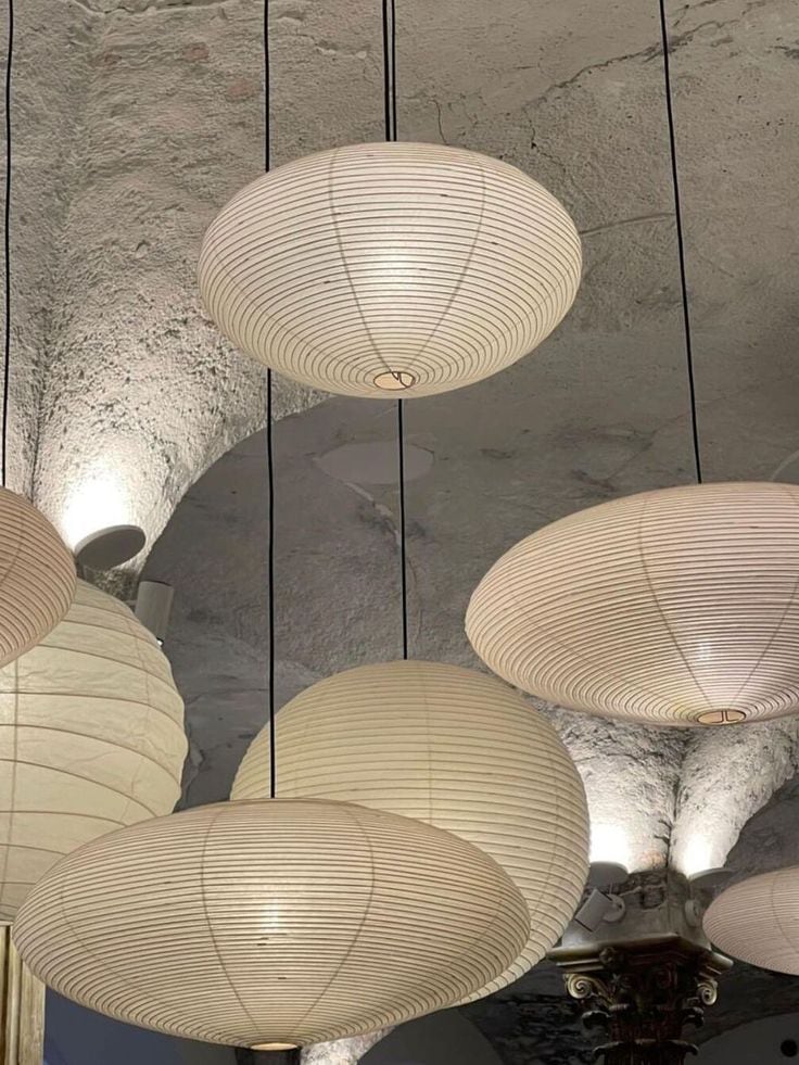 AKARI STYLE | 21AL Linen Pendant Light