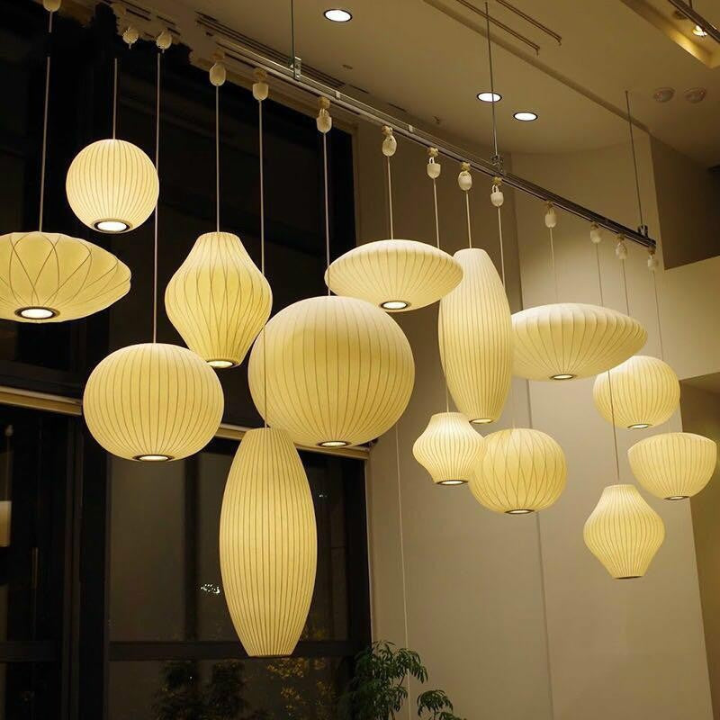AKARI STYLE | 21AD Silk Pendant Light – Moku Park