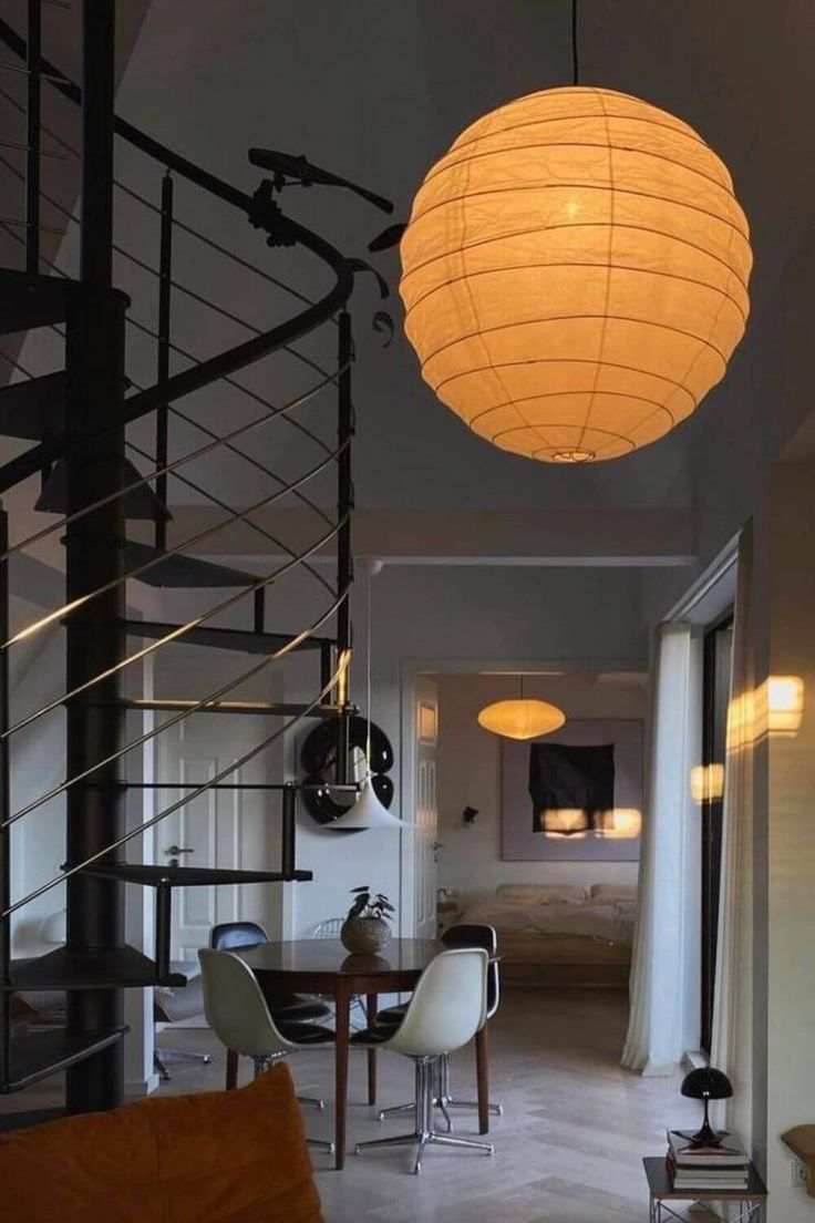AKARI STYLE | AD Orb Paper Pendant Light – Moku Park