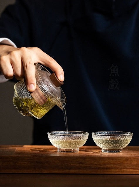 Gotou | Portable Glass Tea Set - One Pot Two Cups