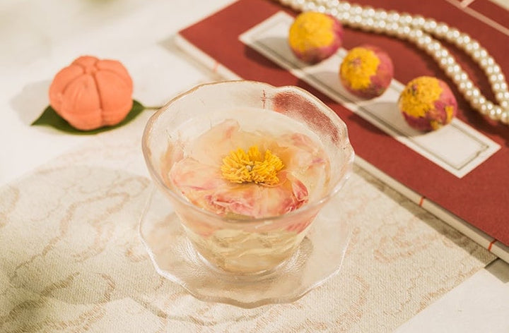 Peony Flower Tea - Dragon Pearl Floral Tea Series