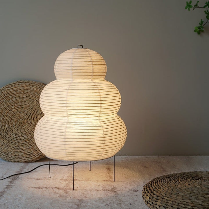 Akari Style | Snowman Paper Table Lamp - 24N