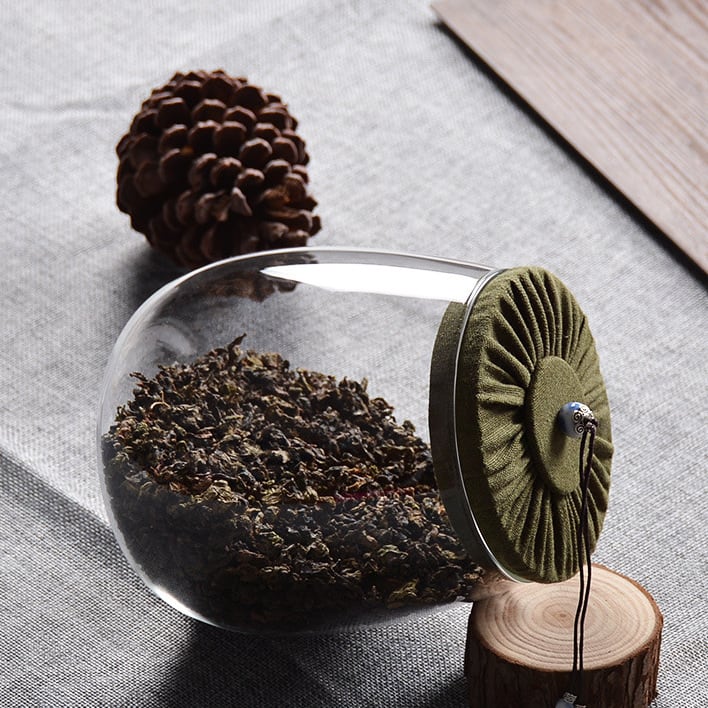 Aoki | Tea Canister with Cork Stopper