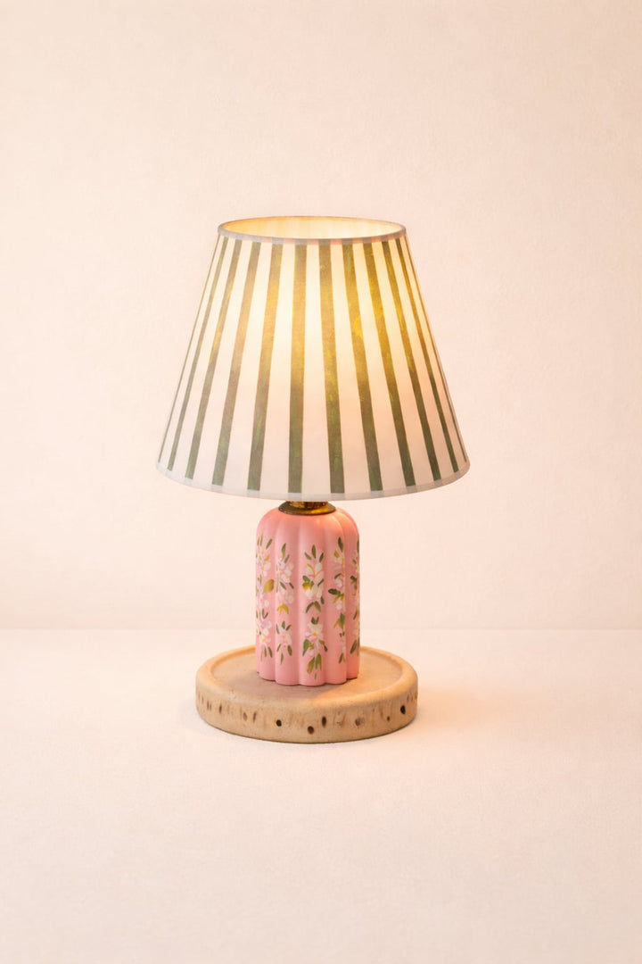 Capybara Ditsy Floral Table Lamp