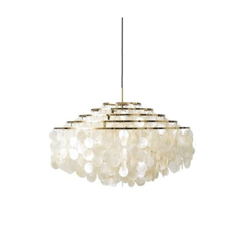 Postmodern FUN Handmade Shell Pendant Light