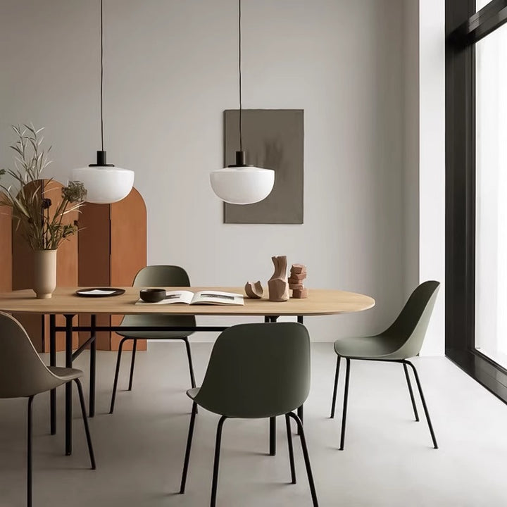 D22/35 Hemisphere Glass Pendant Light