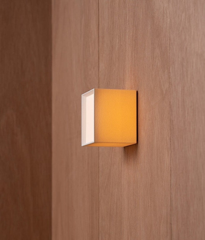 FS120 Square Fabric Sconce | Wall / Corridor Light