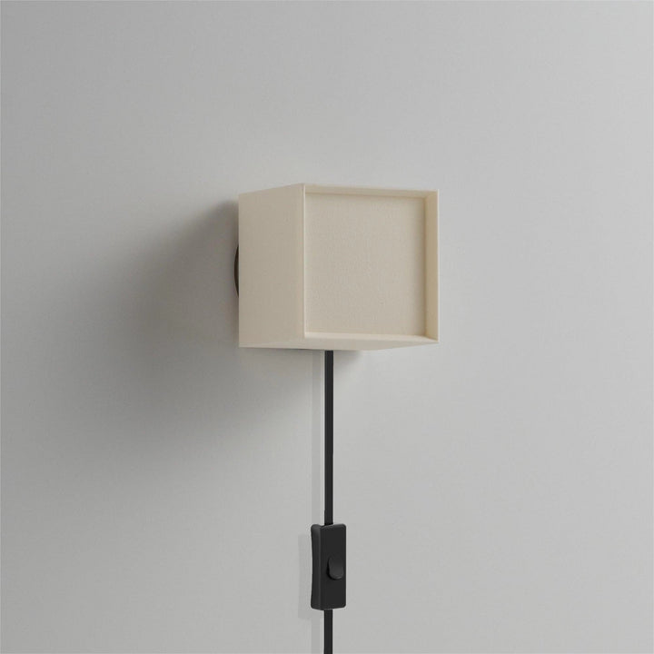 FS120 Square Fabric Sconce | Wall / Corridor Light