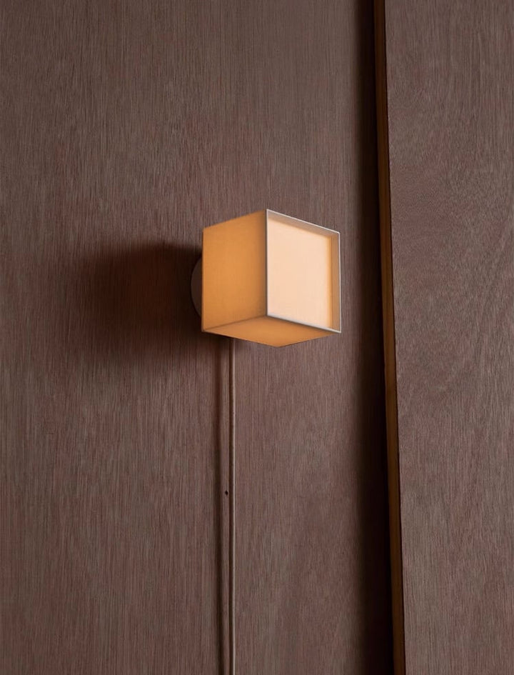 FS120 Square Fabric Sconce | Wall / Corridor Light