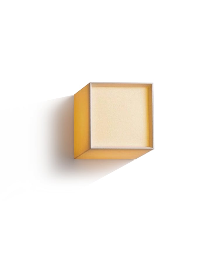 FS120 Square Fabric Sconce | Wall / Corridor Light