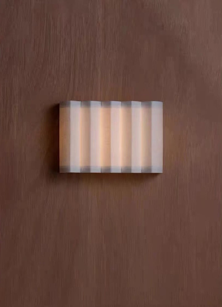 FW25 W Shape Fabric Sconce