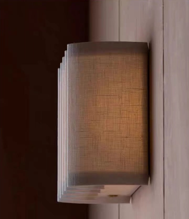 FW25 W Shape Fabric Sconce