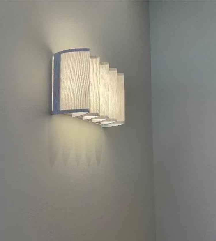 FW25 W Shape Fabric Sconce