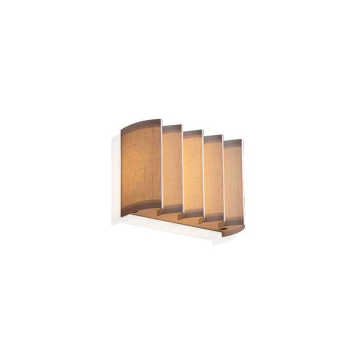 FW25 W Shape Fabric Sconce