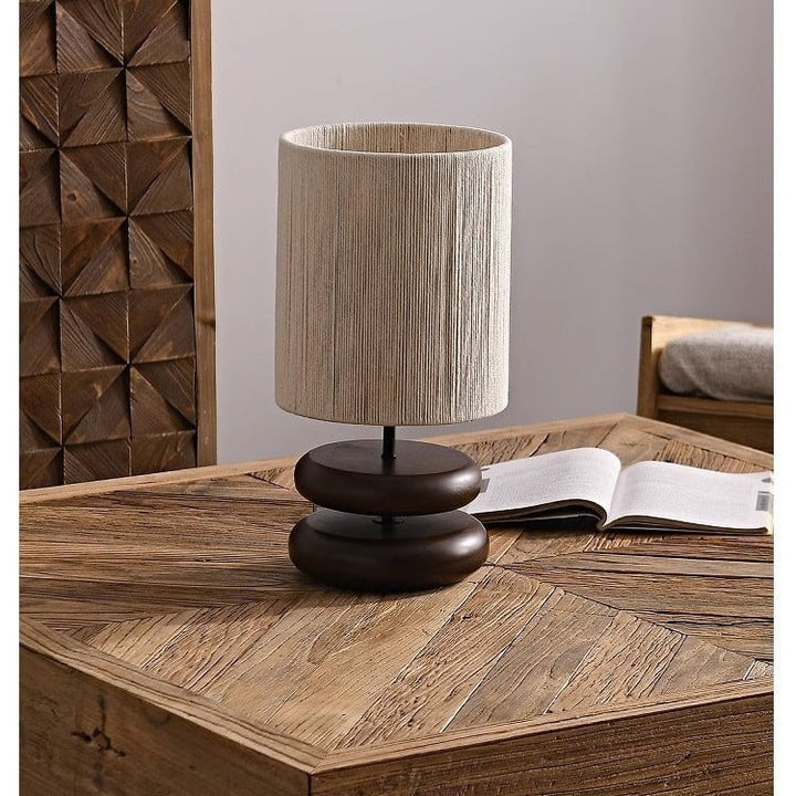 HINOKI Stack Wood Table Lamp