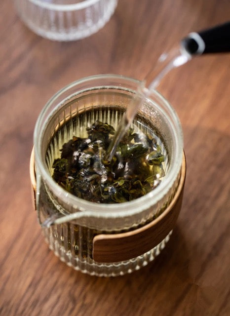 Kaori | Portable Glass Tea Set - One Pot Two Cups