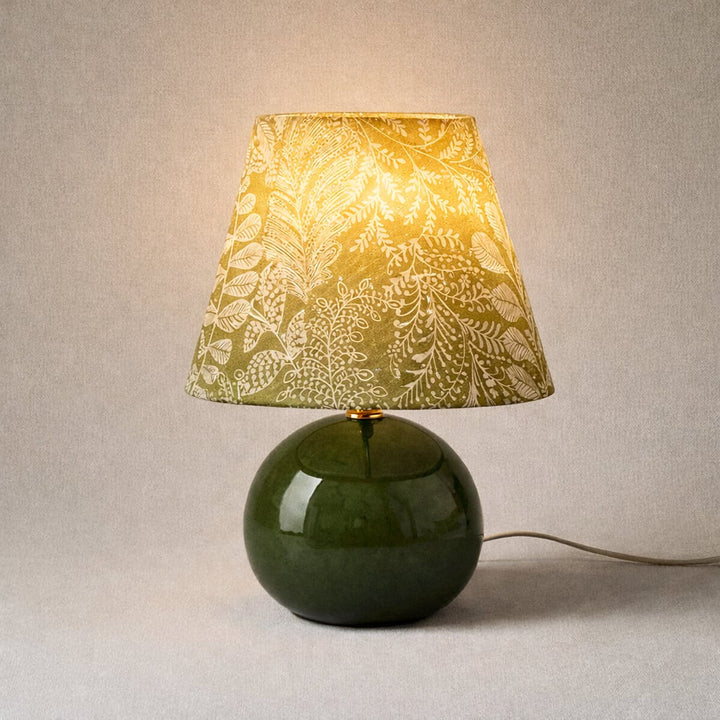 Kayo | Moss Ceramic Mushroom Table Lamp