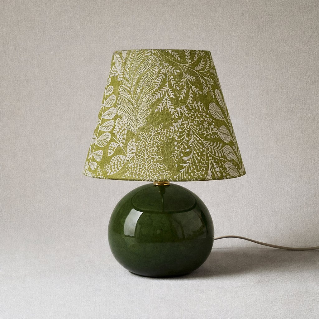 Kayo | Moss Ceramic Mushroom Table Lamp