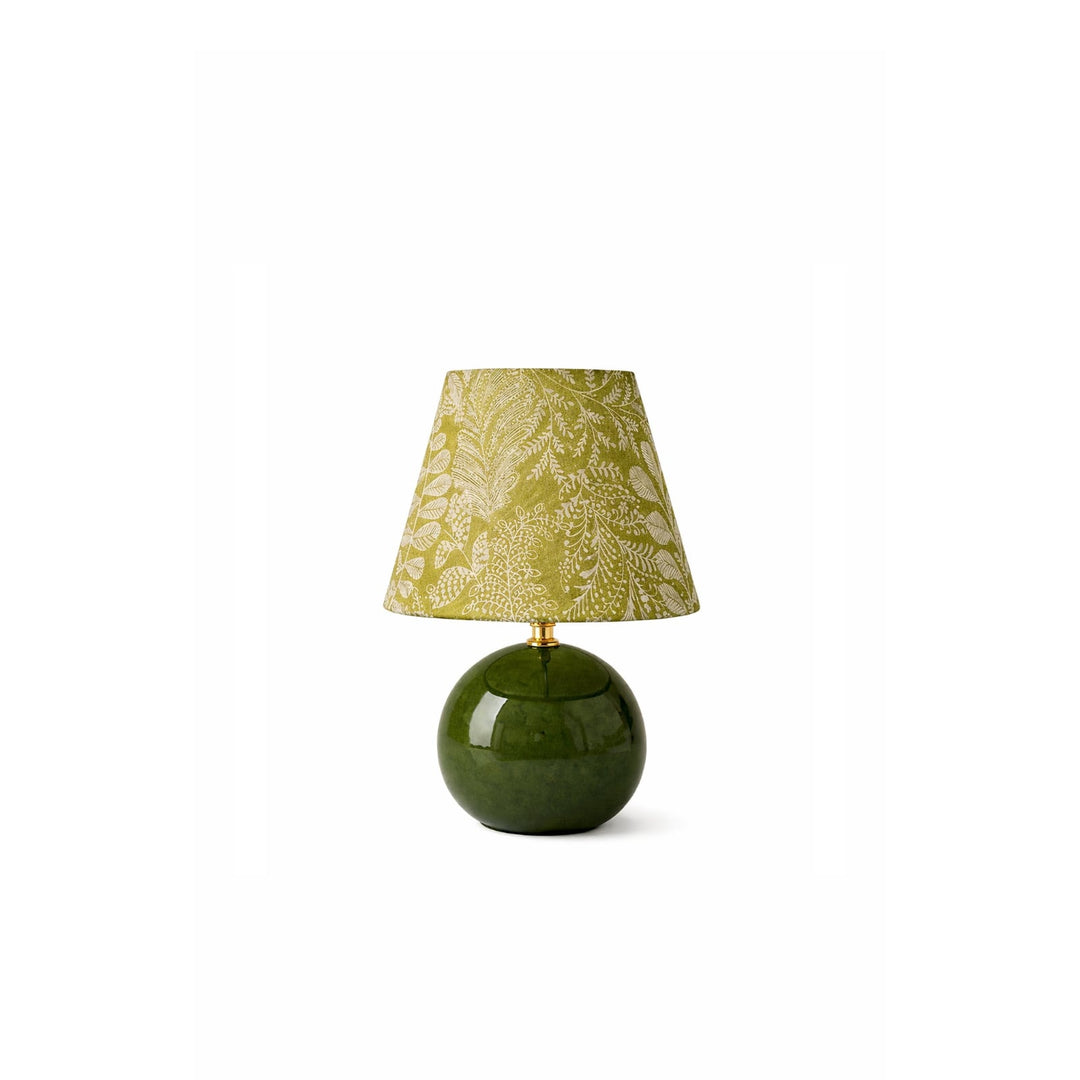 Kayo | Moss Ceramic Mushroom Table Lamp