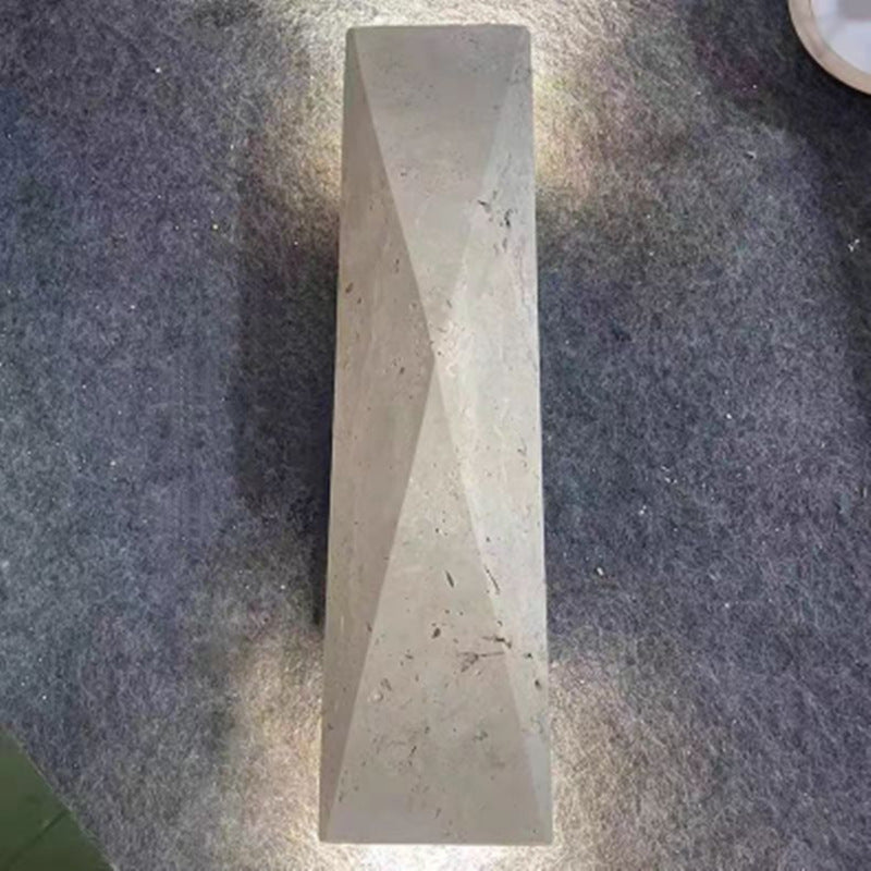 Kodo Travertine Outdoor Wall Light