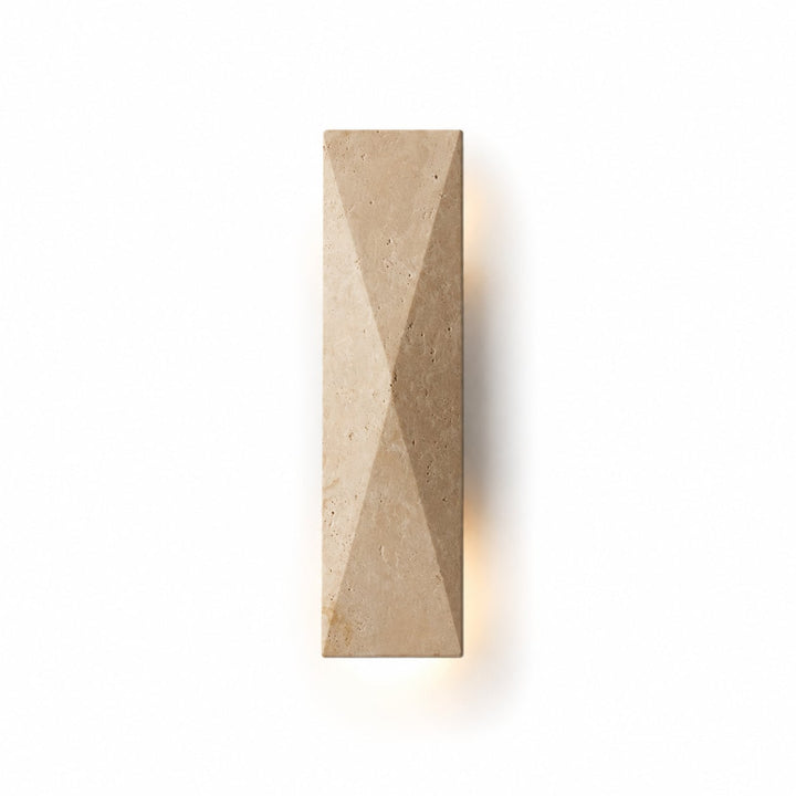 Kodo Travertine Outdoor Wall Light