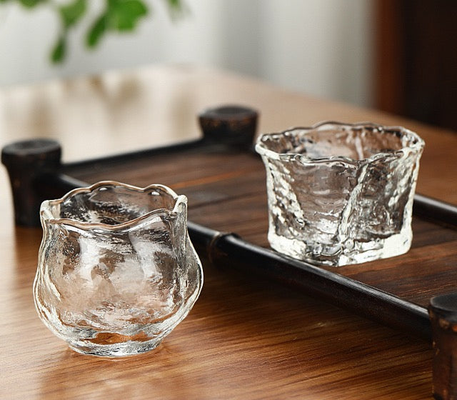 Aikawa | Rose Glass Teacups - 2 pcs / 4 pcs