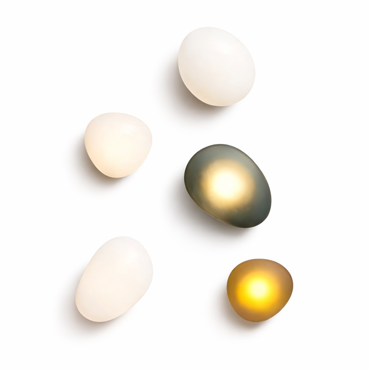 Pebble - Glass Ceiling/Wall Light