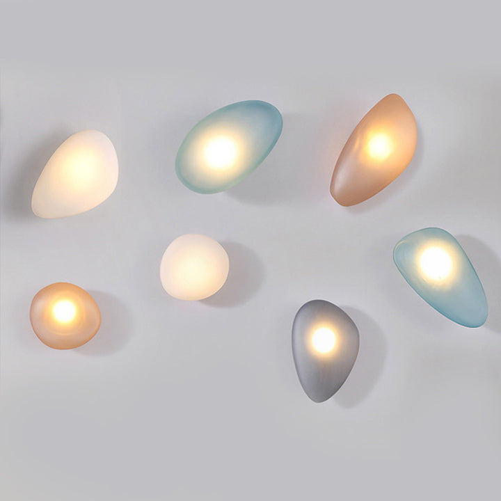 Pebble - Glass Ceiling/Wall Light