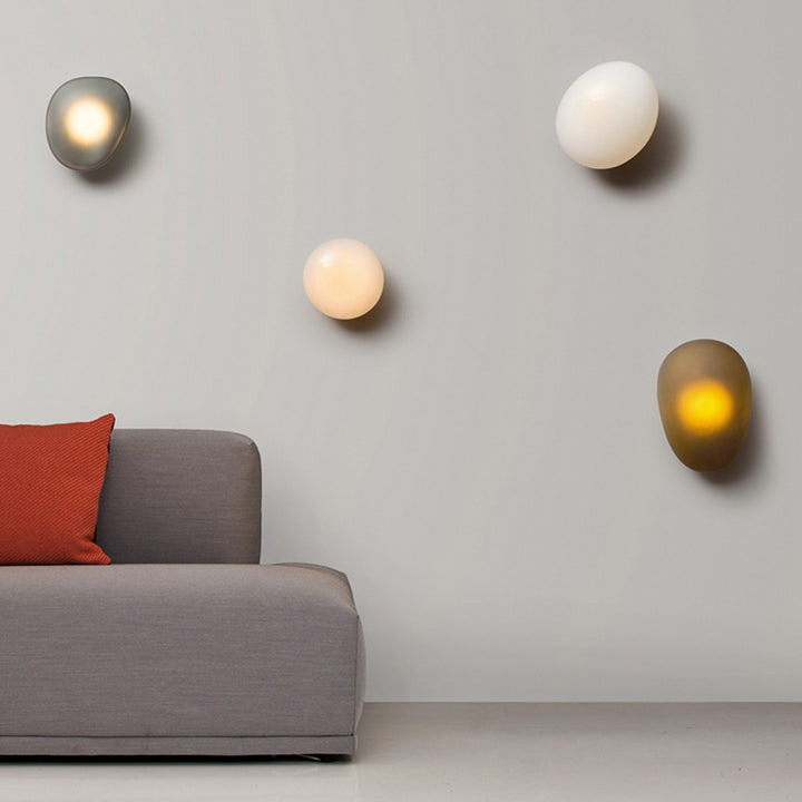 Pebble - Glass Ceiling/Wall Light