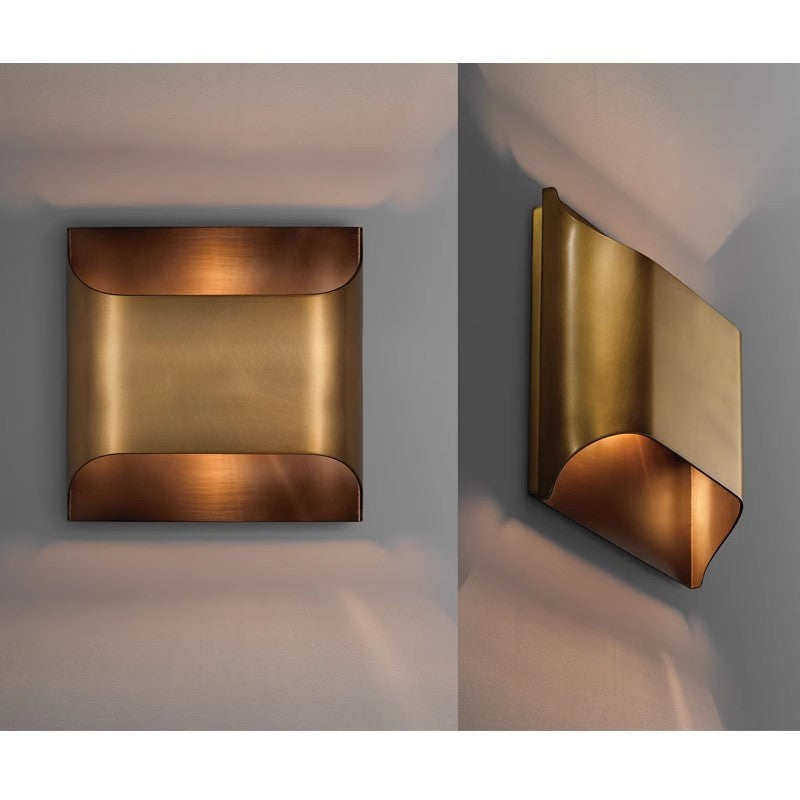 CS100 Square Copper Sconce | Wall / Corridor light