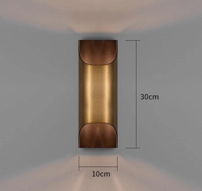 CS100 Square Copper Sconce | Wall / Corridor light