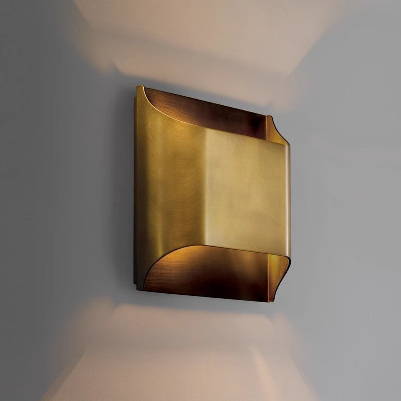 CS100 Square Copper Sconce | Wall / Corridor light