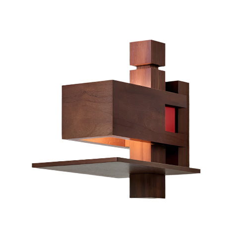 Taliesin Oak Wall Lamp