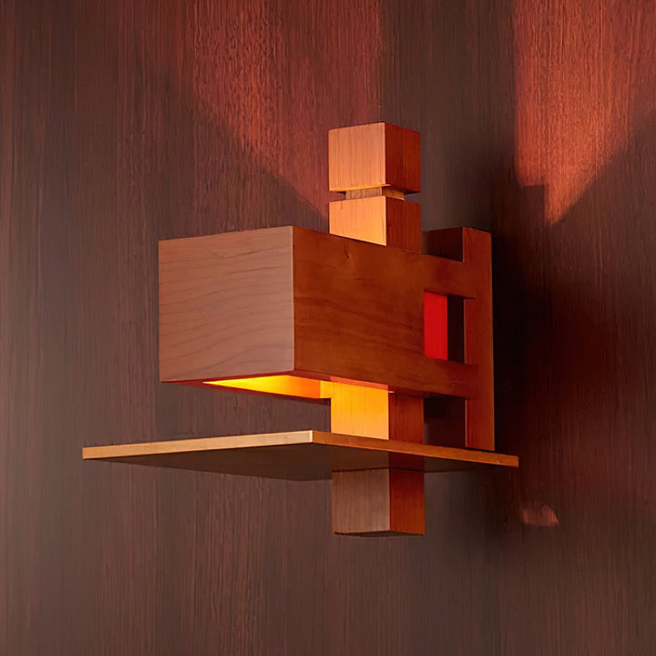 Taliesin Oak Wall Lamp