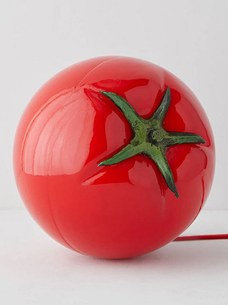 Tomato Glass Table Lamp