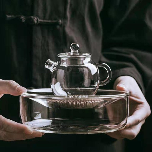 Naoko | Transparent Glass Miniature Teapot - 120ml