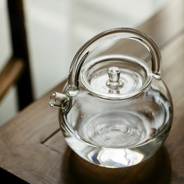 Shino | Glass Teapot with Handle - 780ml