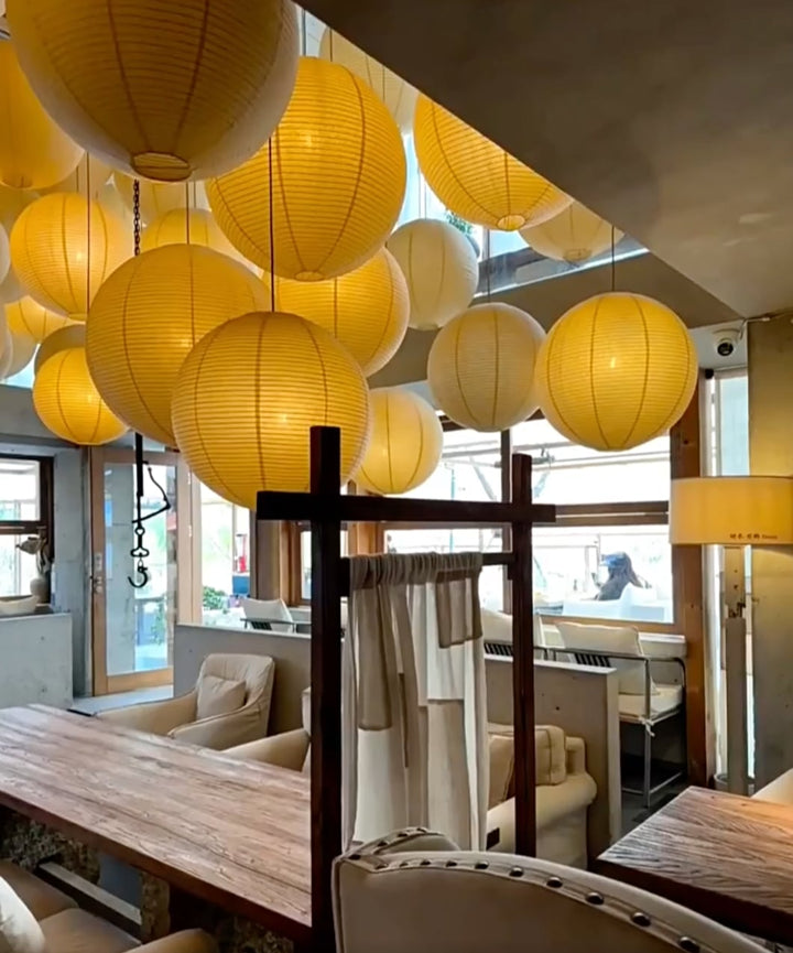 AKARI STYLE | AO Orb Paper Pendant Light