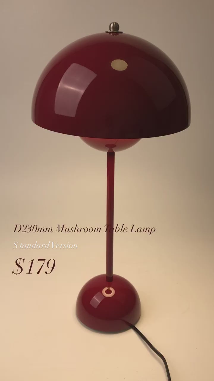 D230mm Mushroom Table Lamp